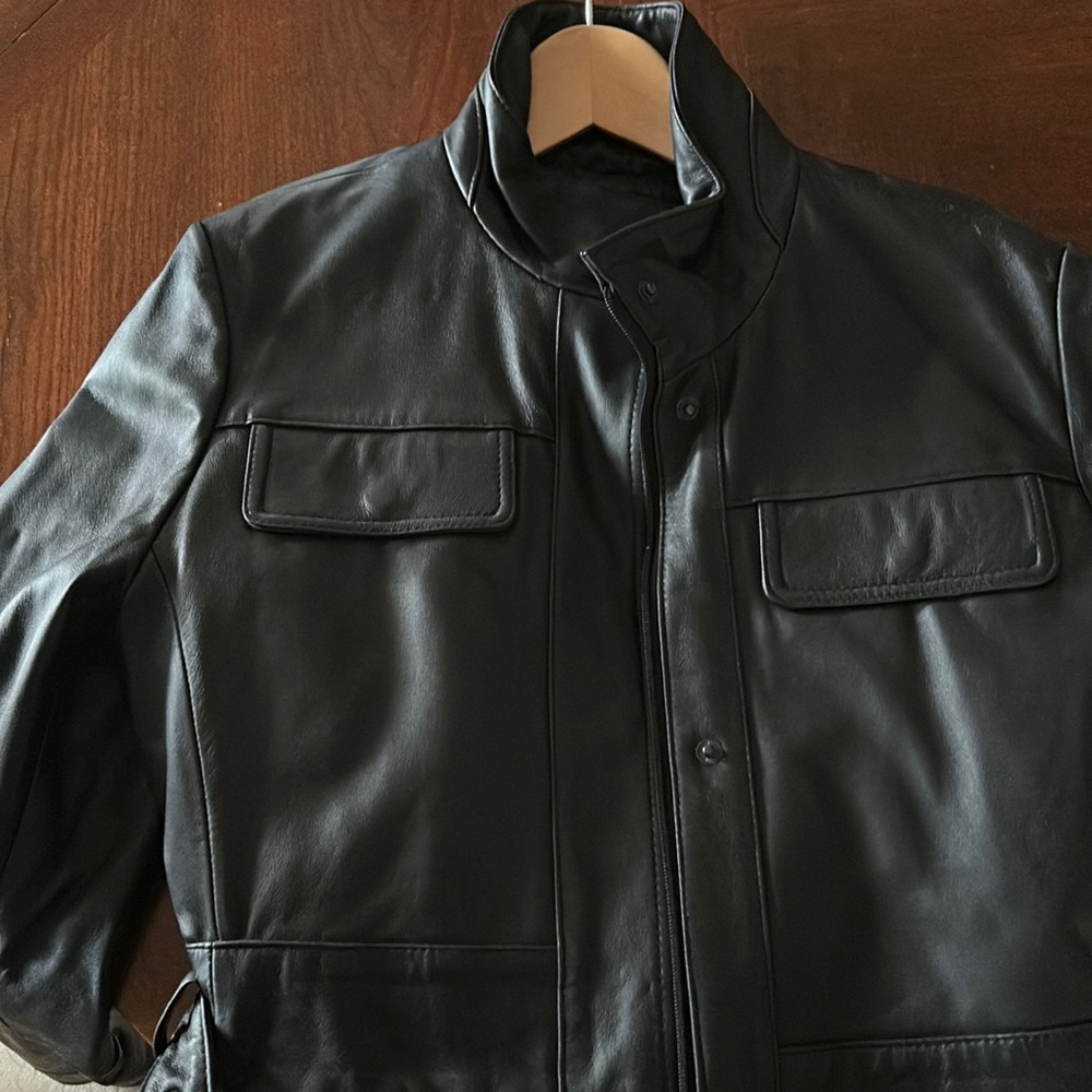 Sergio Benini leather jacket
